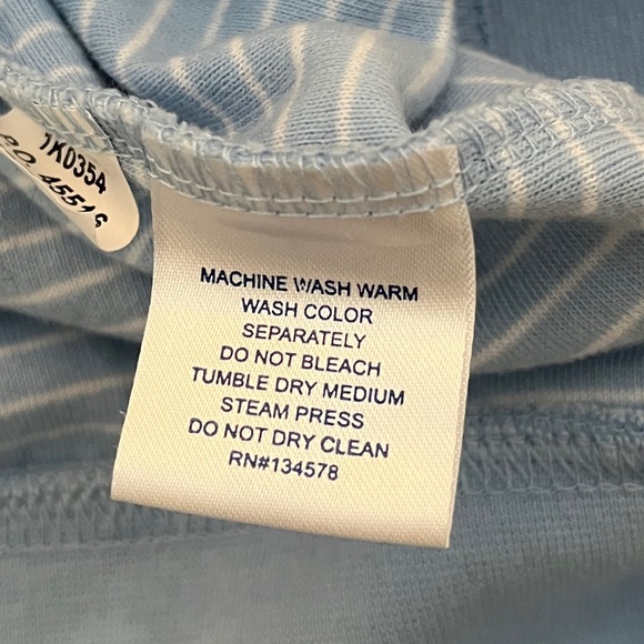 Vineyard Vines Men’s Light Blue 1/4 Zip Pullover Sweatshirt size L - Picture 6 of 7